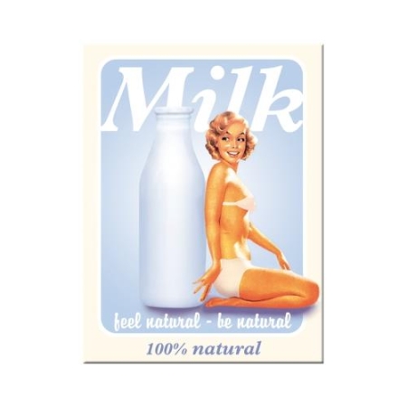 14022 Magnes Pin up - Milk