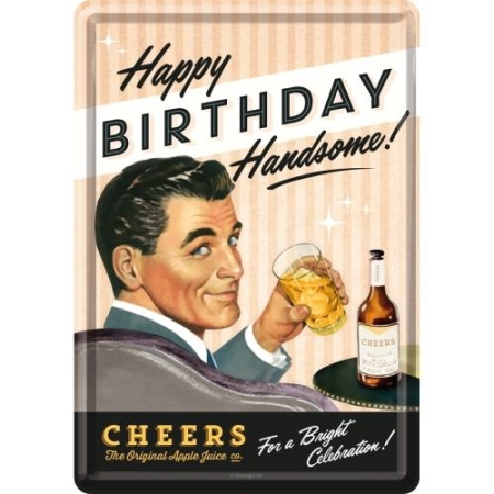 10273 Pocztówka 14x10 cm Happy Birthday