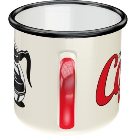43203 Emaliowany Kubek Strong Coffee Ser