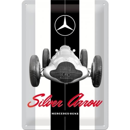 22275 Plakat 20x30 Mercedes-Benz Silver