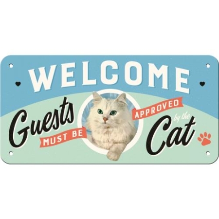 28027 Zawieszka Metalowa Welcome Guests