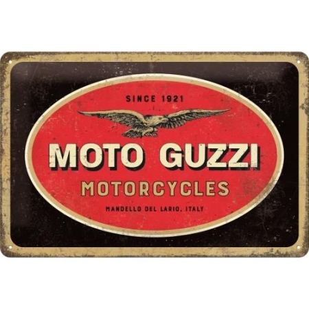 22285 Plakat 20x30 Moto Guzzi Logo Motor