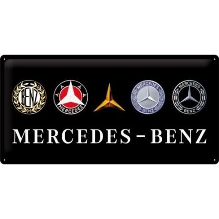 27026 Plakat 25x50 Mercedes Logo Evoluti