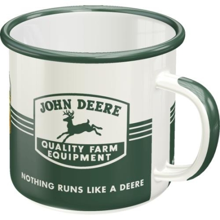43208 Emaliowany Kubek John Deere Qualit