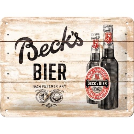 26243 Plakat 15 x 20cm Becks- Bottes Lig