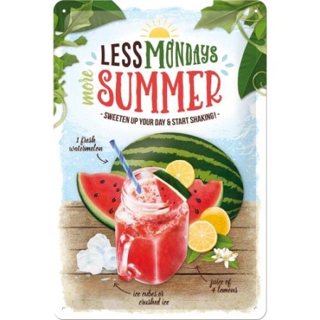 22298 Plakat 20x30 Watermelon Summer Sha