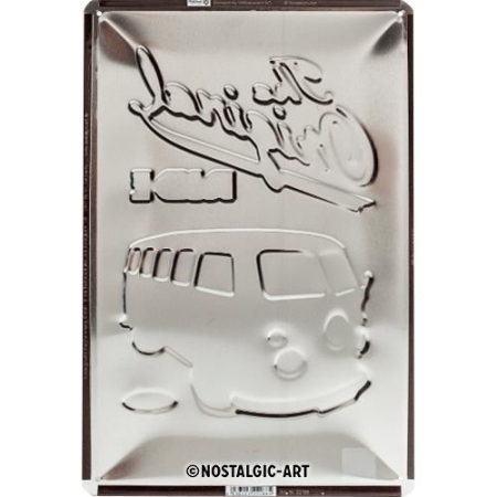 22188 Plakat 20 x 30cm VW Bulli - The Or