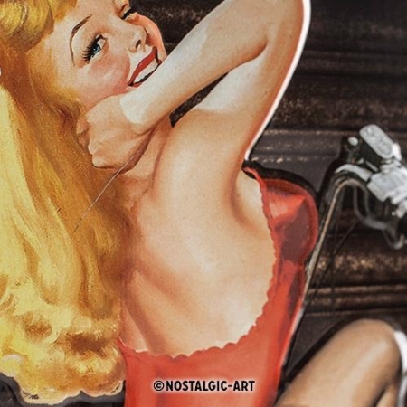 22214 Plakat 20x30 Harley-Davidson Babe