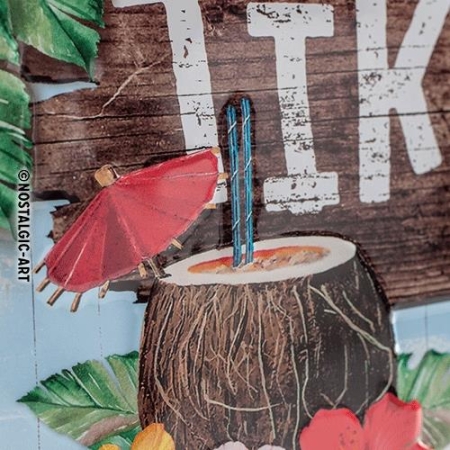22251 Plakat 20 x 30cm Tiki Bar