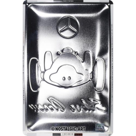 22275 Plakat 20x30 Mercedes-Benz Silver