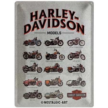 23233 Plakat 30x40 Harley-Davidson Chart