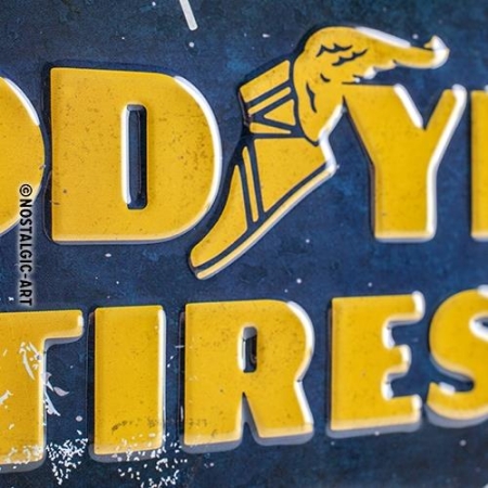 23241 Plakat 30 x 40cm Goodyear - Logo W