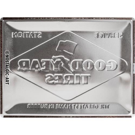 23241 Plakat 30 x 40cm Goodyear - Logo W