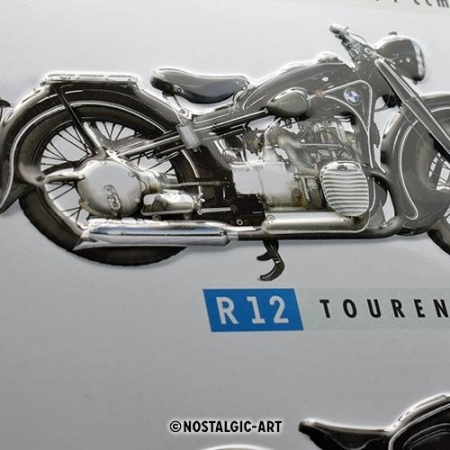 23248 Plakat 30 x 40cm BMW - Motorrader