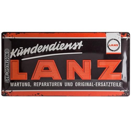 27022 Plakat 25 x 50cm Lanz - Logo