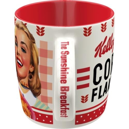 43037 Kubek Kellogg Girl Corn Flakes Col