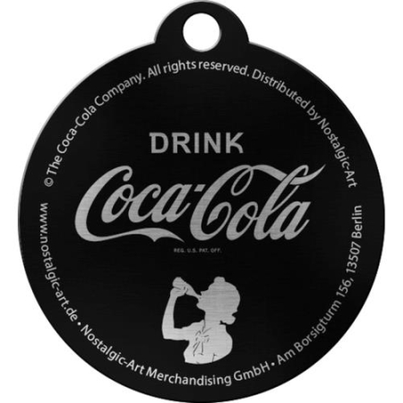 48011 Brelok do kluczy Coca-Cola - Logo