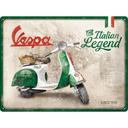 23283 Plakat 30x40cm Vespa Italian Legen