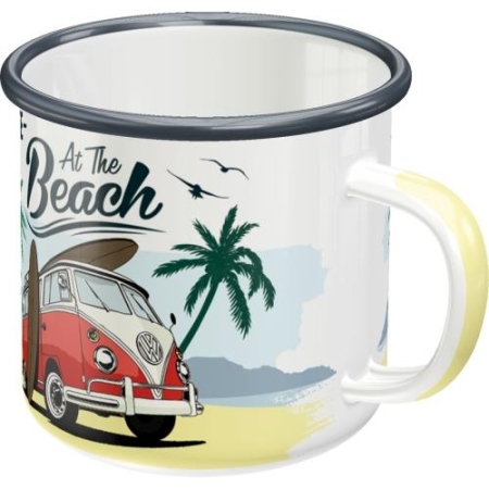 43218 Emaliowany Kubek VW Bulli-Beach