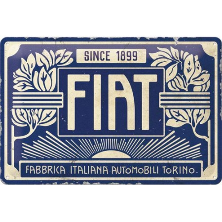 22321 Plakat 20x30 Fiat Since 1899 Logo