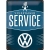 23209 Plakat 30 x 40cm VW Service