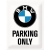 23200 Plakat 30 x 40cm BMW - Parking Onl