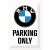 22241 Plakat 20 x 30cm BMW - Parking Onl