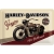 22137 Plakat 20x30 Harley-Davidson Flath