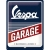 23257 Plakat 30x40 Vespa Garage