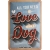 22273 Plakat 20x30 Pfoten Love Dog