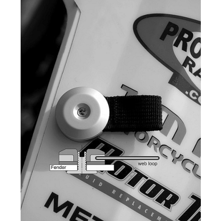 Rack Loops (x4) firmy Kriega Mocowanie Enduro Cross