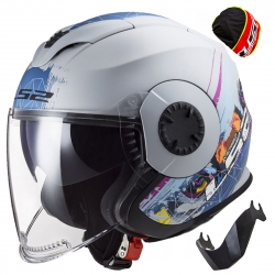 Kask LS2 Verso Spring Silver Blue