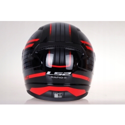 Kask Integralny LS2 Rapid II Circuit Black Red