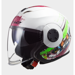 Kask LS2 Verso Spring Silver White Pink