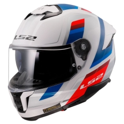 Kask intergalny LS2 Stream II Vintage White Blue Red