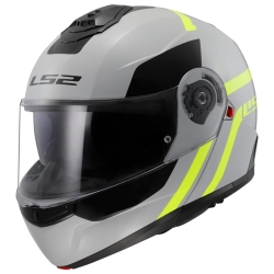 Kask szczękowy LS2 Strobe II Autox Grey Yellow