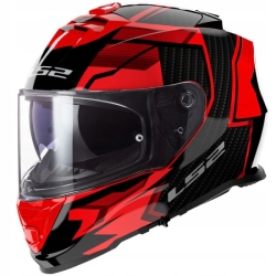 Kask integralny LS2 FF800 Storm II Tracker Black Red ECE 22.06