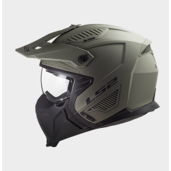 Kask z wypinaną szczęką LS2 Drifter Military Green