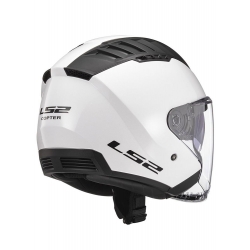 Kask otwarty LS2 Copter White