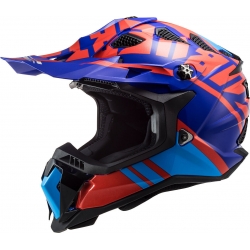 Kask firmy LS2 model Subverter Gammax Blue Red