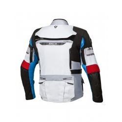 Kurtka motocyklowa SECA Arrakis II Grey/Blue/Red