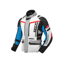 Kurtka motocyklowa turystyczna Seca Arrakis III Grey/Blue/Red