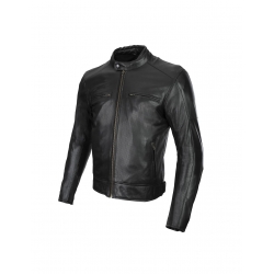 Skórzana kurtka motocyklowa Seca Bonneville perforated black