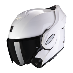 Kask motocyklowy Flip-Up Scorpion EXo-Tech Biały połysk