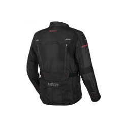 Kurtka motocyklowa turystyczna Seca Discovery Men Black