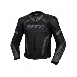 Skórzana kurtka motocyklowa Seca Hooligan Black