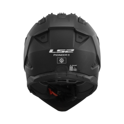 Kask motocyklowy Dual Sport LS2 MX702 Pioneer II Devor Sand