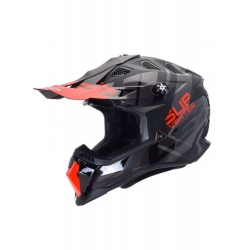 Kask firmy LS2 model Subverter Troop Matt Black Red