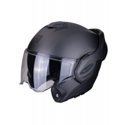 Kask motocyklowy Flip-Up Scorpion EXo-Tech Carbon Czarny połysk