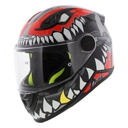 Kask motocyklowy dziecięcy LS2 FF812 Kid Punk Grey Red